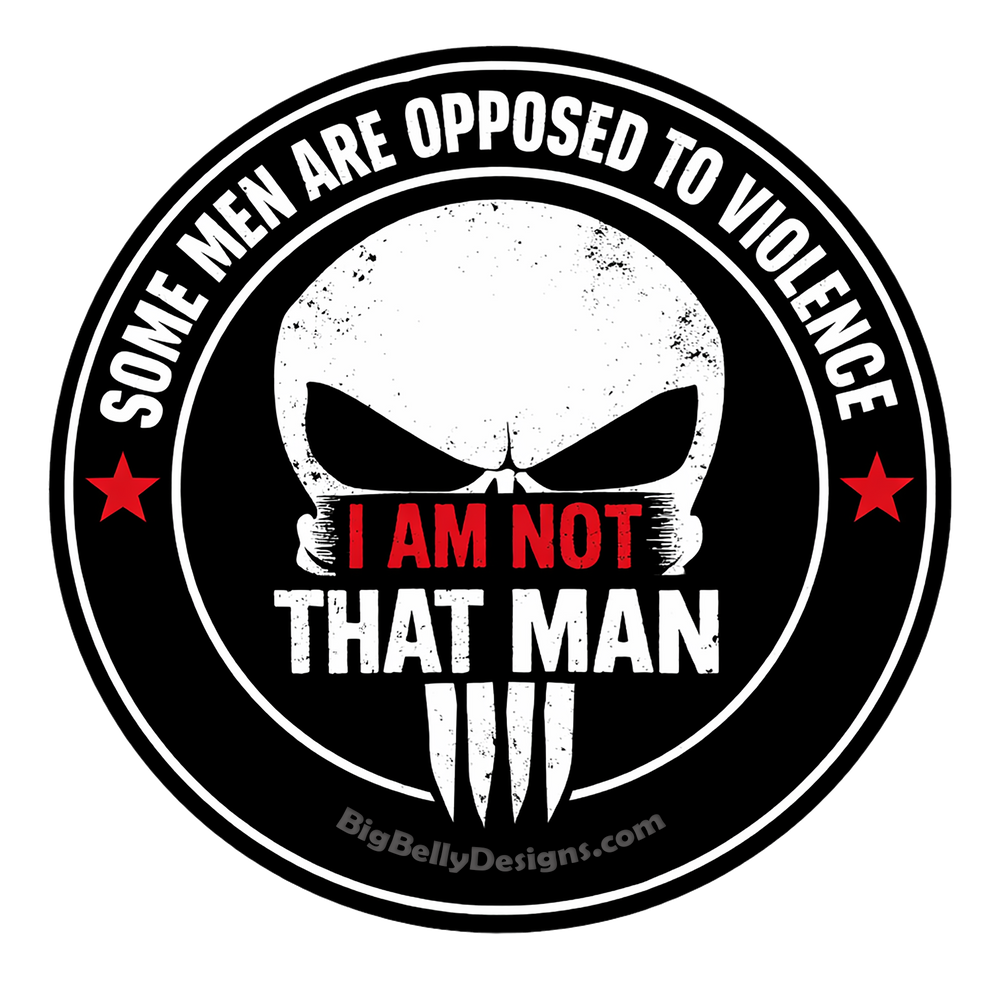 3 inch Opposed To Violence Sticker Decal (SHIPS FREE)